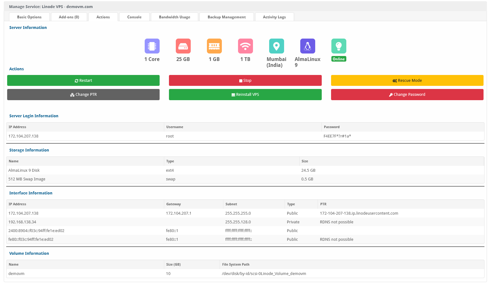 Linode Instance Automation For Blesta