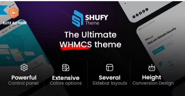ShufyTheme - The Ultimate WHMCS Theme v1.2.4