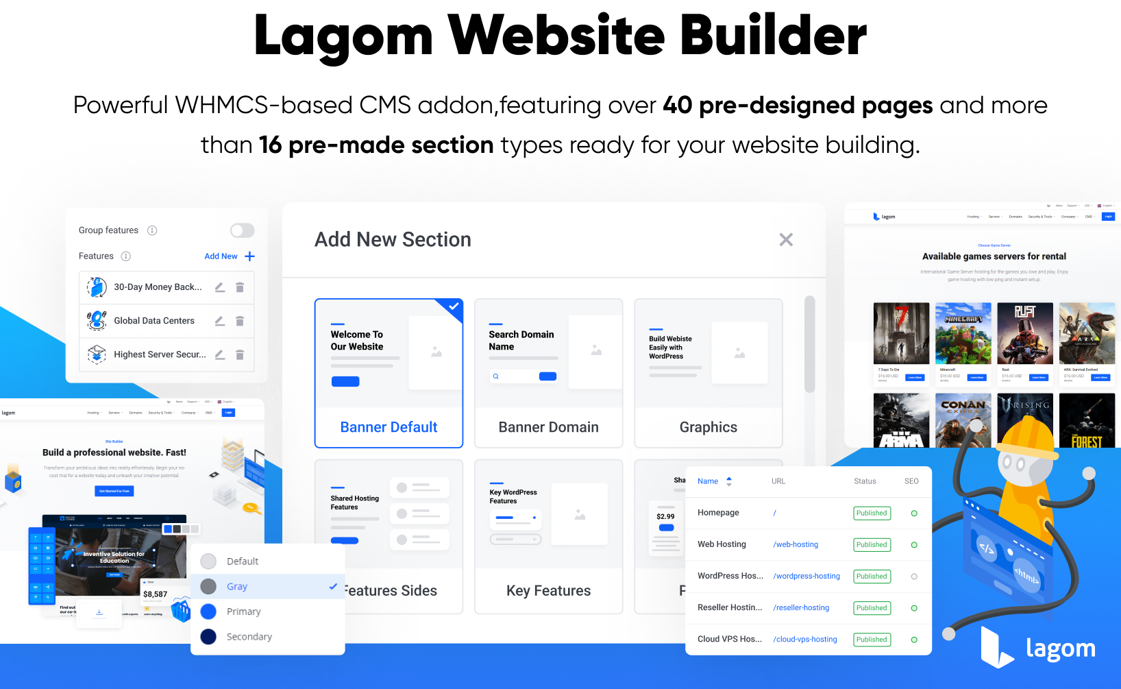 Lagom Website Builder By RSStudio 1.1.1